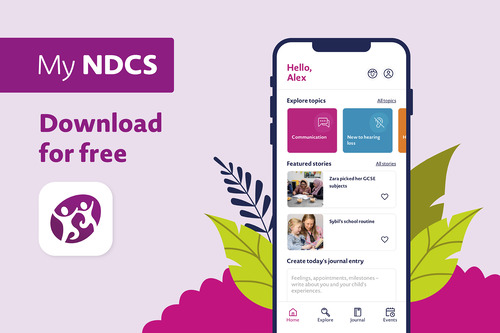 My NDCS, a free app for parents of deaf children